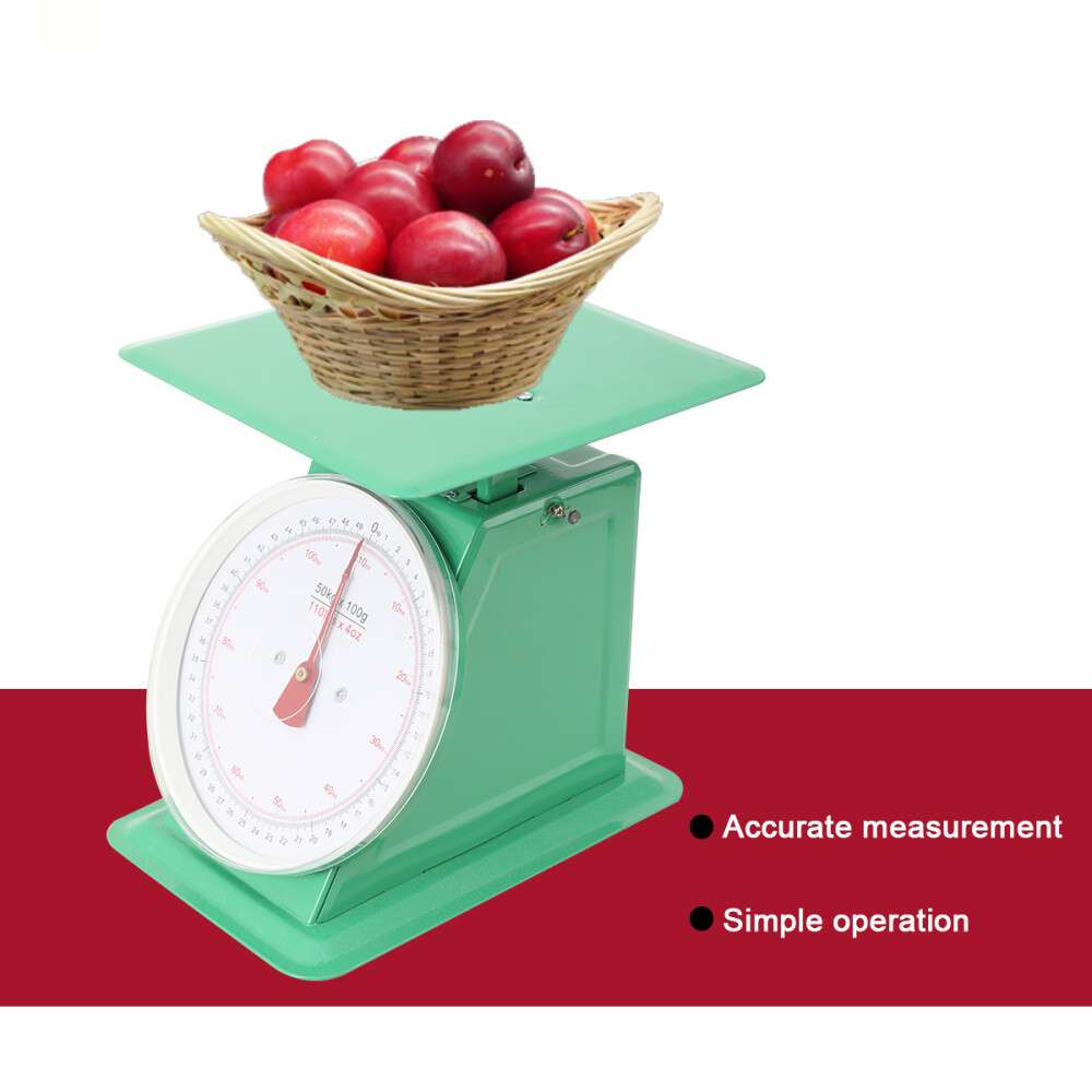 Industrial Dial Scale 110Lbs Heavy Duty Portion Control Mechanical Scale