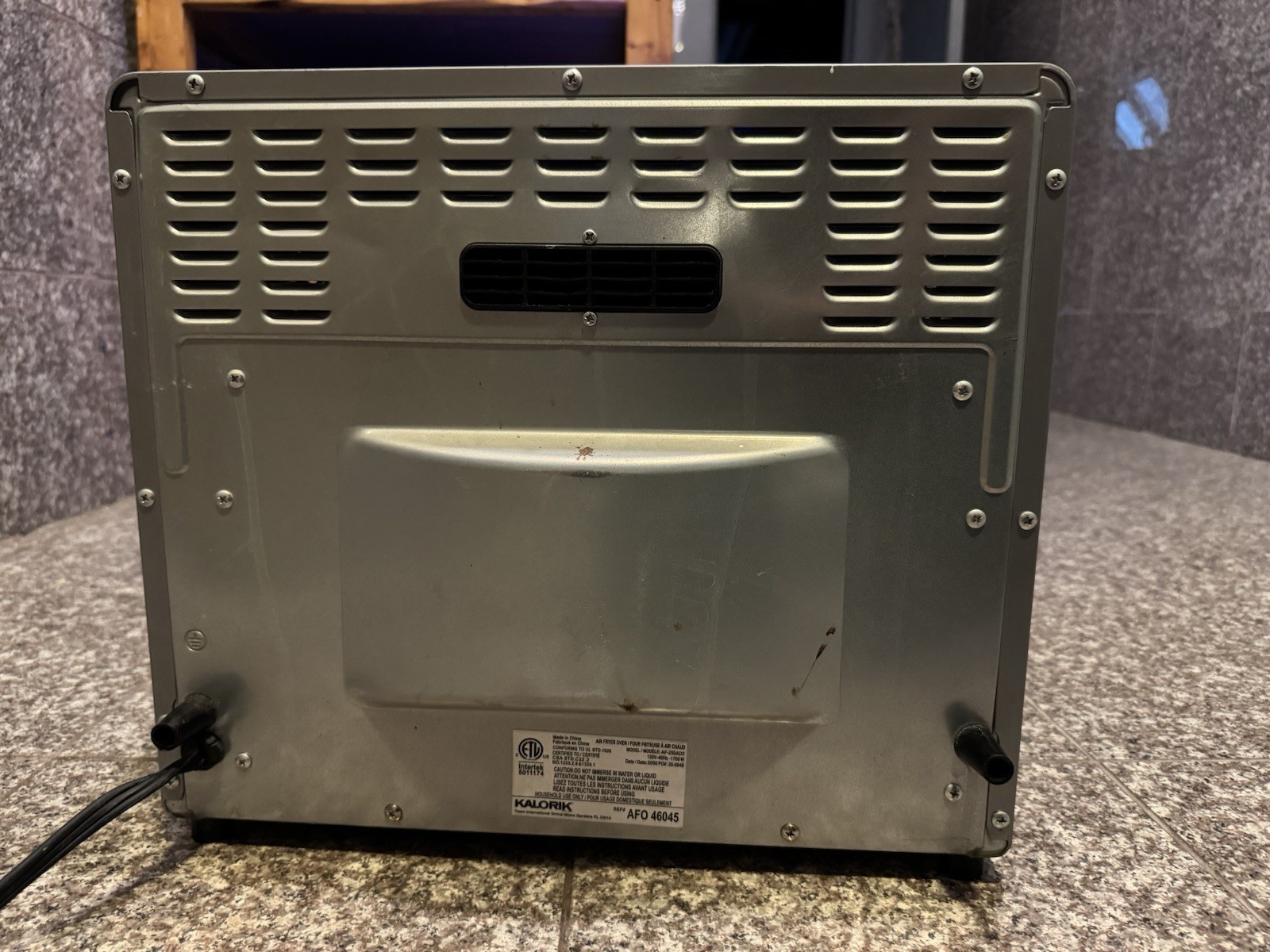 Kalorik MAXX Digital Air Fryer Toaster Oven 26Qt 10-in-1 Countertop French Door