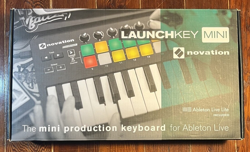 Novation Launchkey Mini MK2 25 Key Midi Keyboard Controller with USB Cable