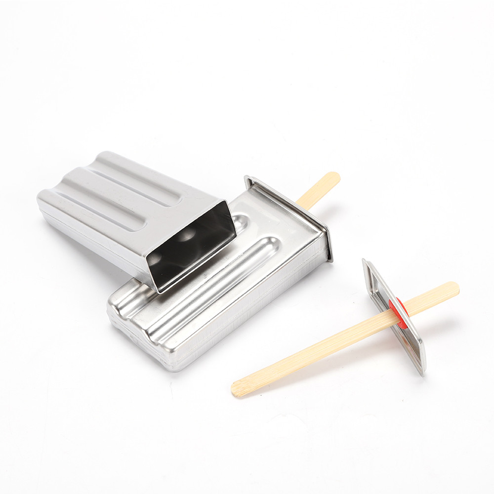 10PCS Stainless Steel Molds Pop Lolly Ice Cream Stick Holder Mold DIY