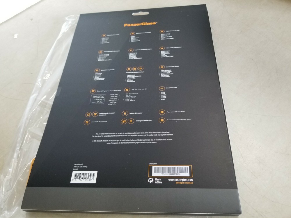 Panzer Glass, Screen Protector For Surface Laptop 3, 15"