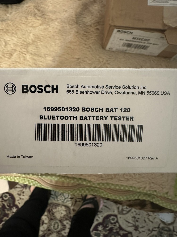 Bosch BAT 120 Battery and Starter/Charger System Tester