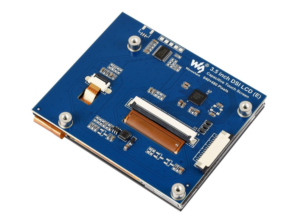 Waveshare 3.5inch DSI Capacitive Touch Display, 5-Point Touch, 640x480