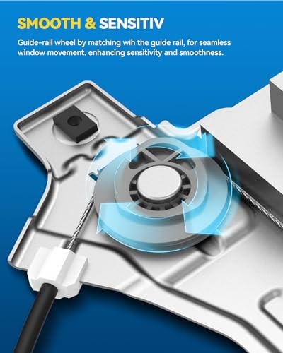 748-524 Power Window Regulator with Motor Front Left Driver Side Replacement