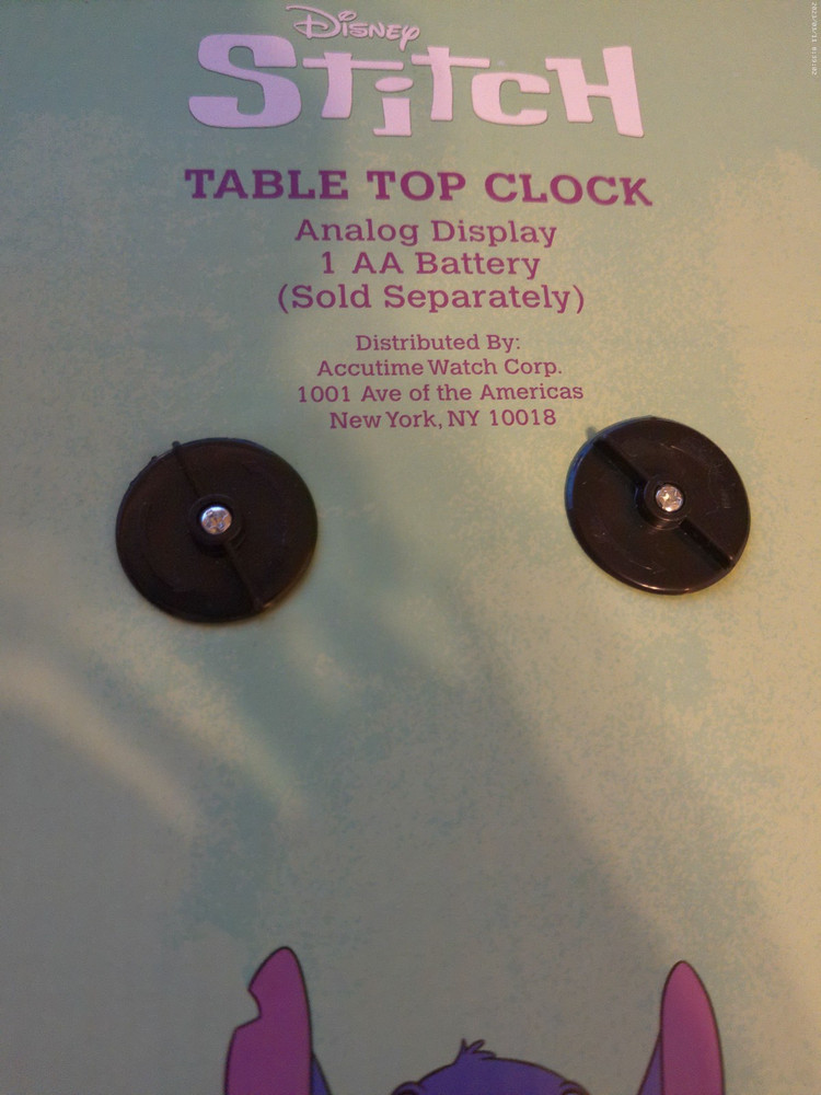 Disney Stitch Table Top Clock New