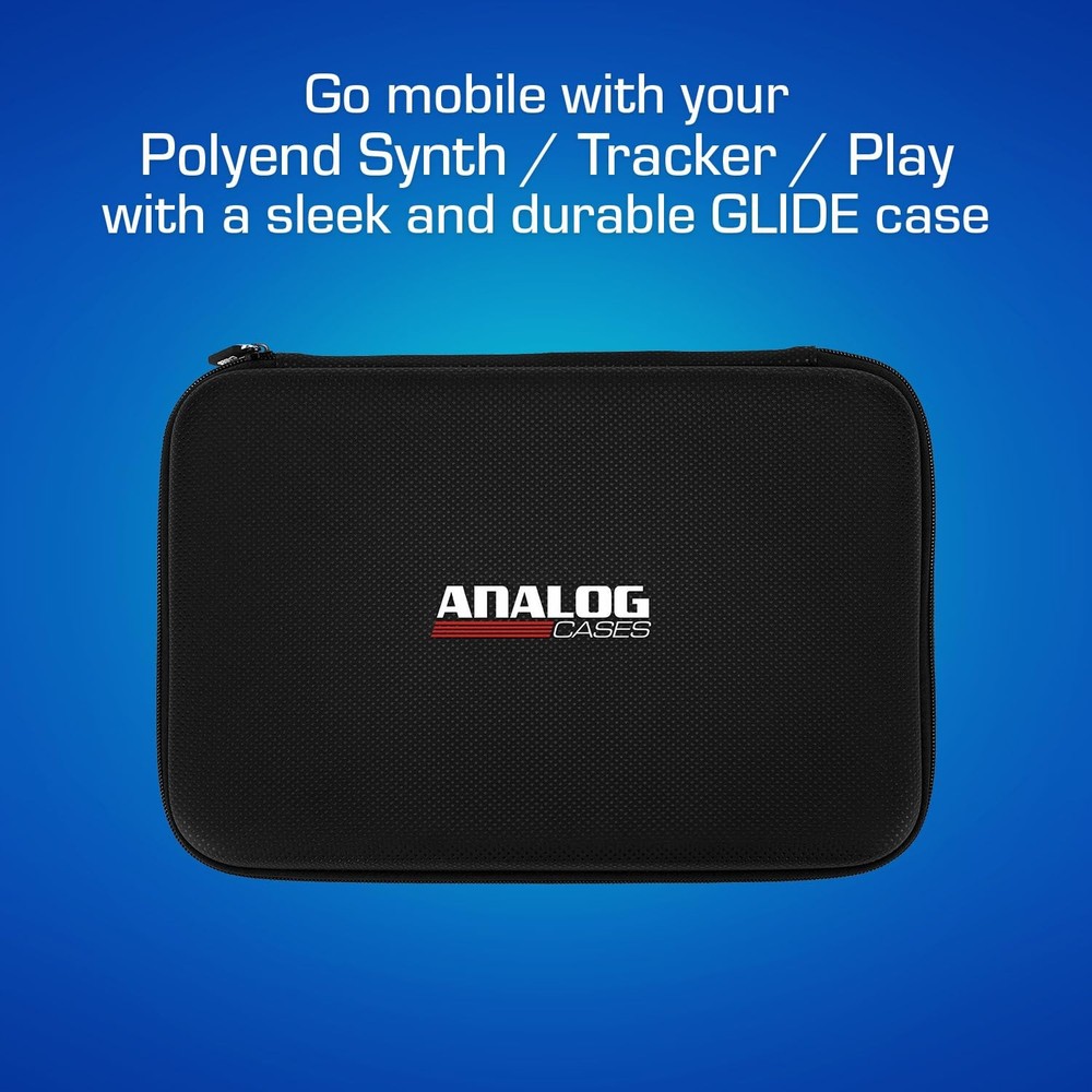 Polyend Synth/Tracker+ / Play Case - Custom-Fitted Compact GLIDE Case for Travel