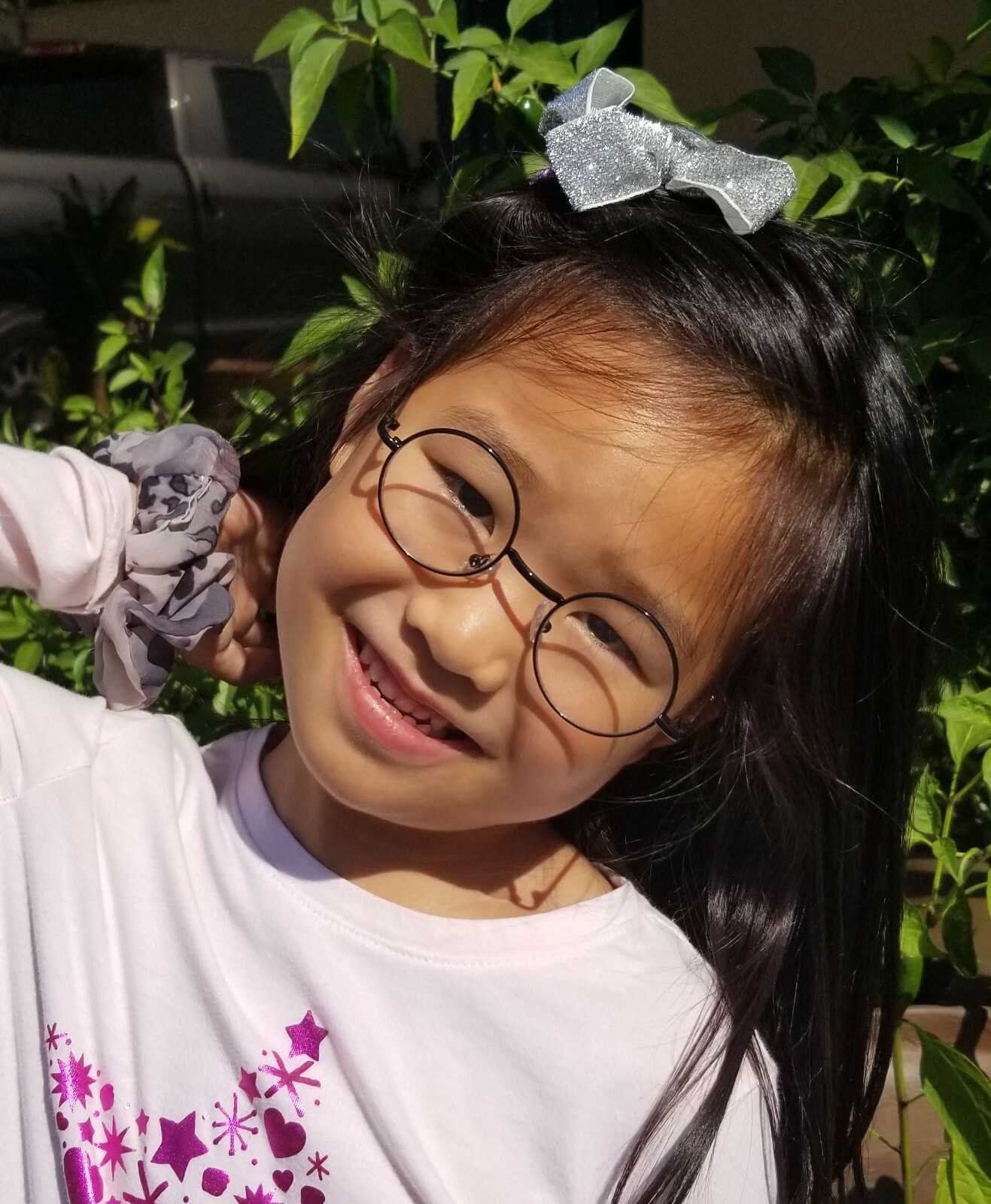 KIDS Scientist Wizard Nerd Fake Round Costume Clear Lens Eye Glasses Ages 3-12