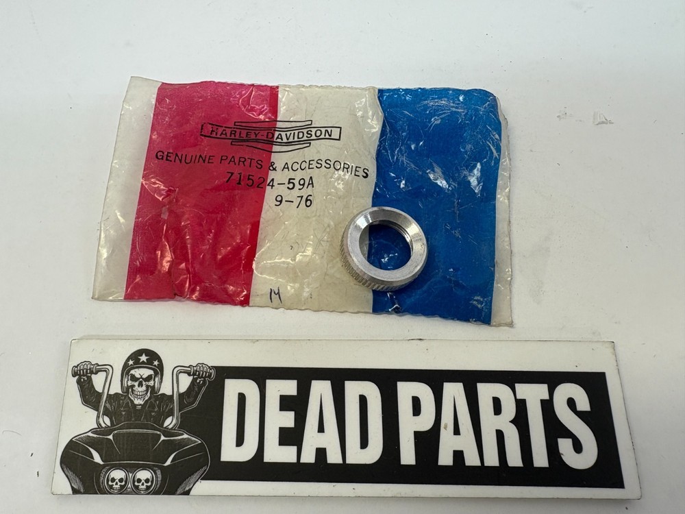 Harley NOS OEM 71524-59A switch cap thumb nut