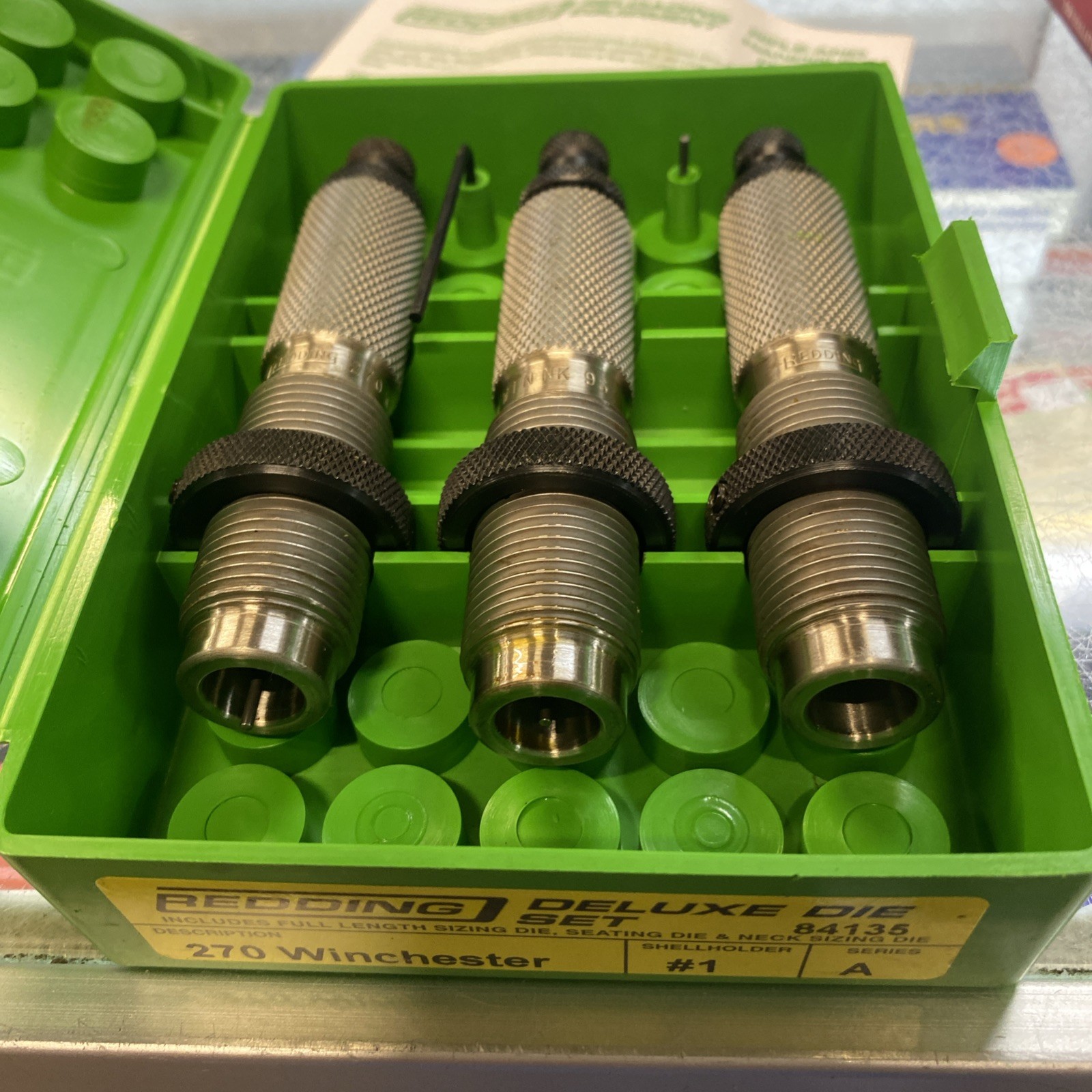 REDDING DELUXE 3-DIE SET .270 WIN-84135-NEW