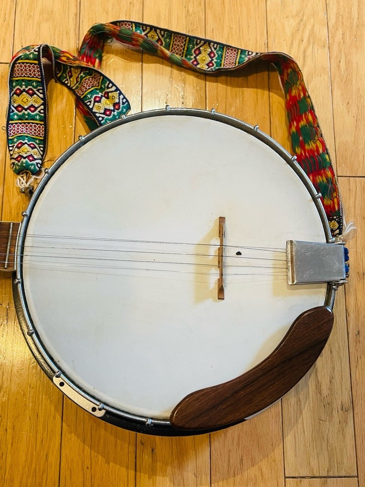 Vintage 1970s ENCORE Banjo 5-String E-75 With Case