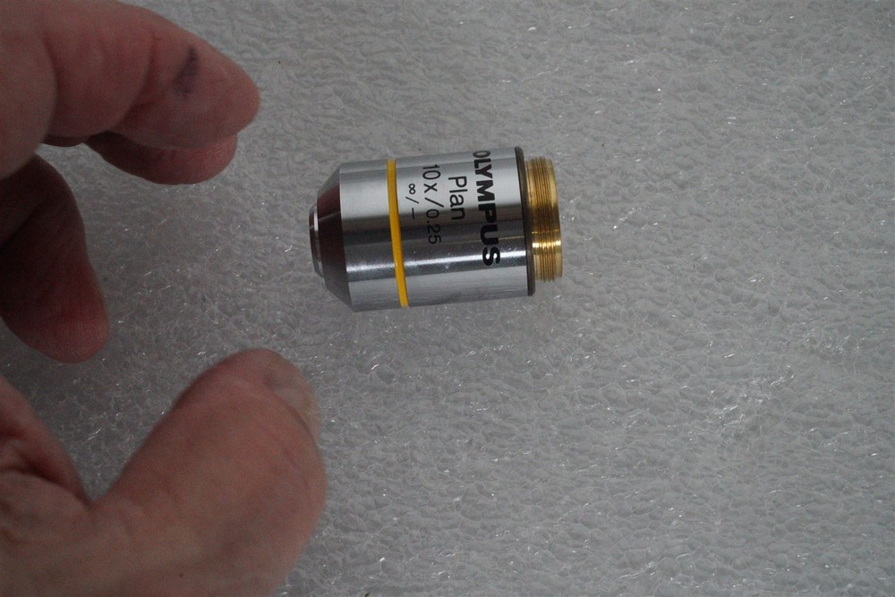 Olympus Plan 10X/0.25 ∞/- Objective