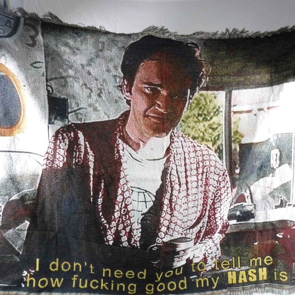 Pulp Fiction Whatever Forever Hash Throw Blanket 4'X5'