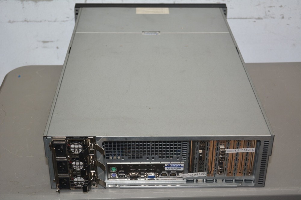 ^ Archion EO High Performance Shared Media Storage System 15x 2TB Drives