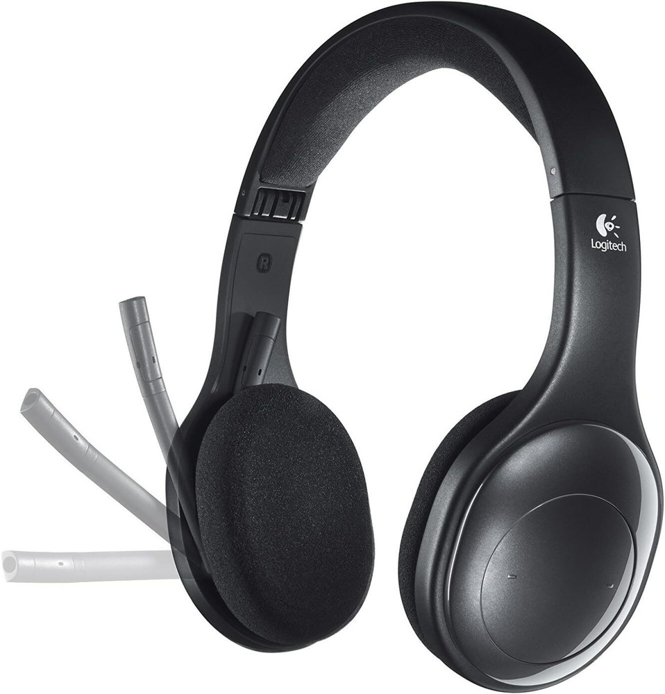 Logitech H800 Bluetooth Wireless Headset with Mic for PC, Tablets and Smartphone