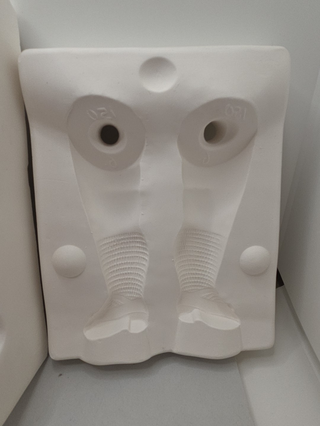 Vtg Mystic Ceramic Slip Mold M-210 Kestner 150 Jointed Doll W/ Stockings&shoes