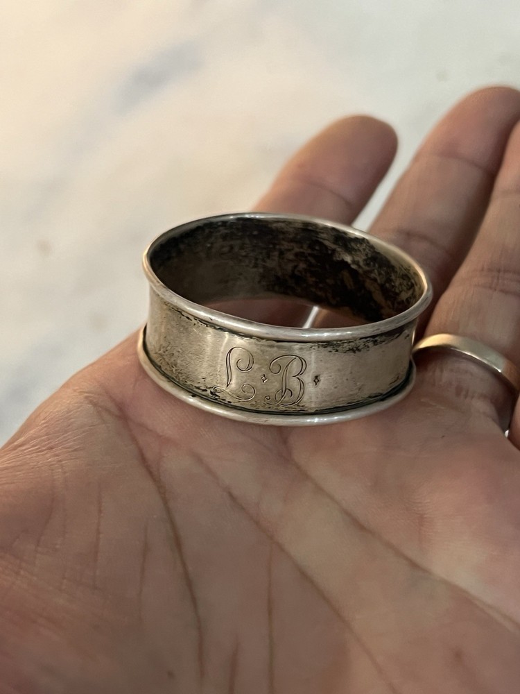 Antique Silver Napkin/Serviette Ring