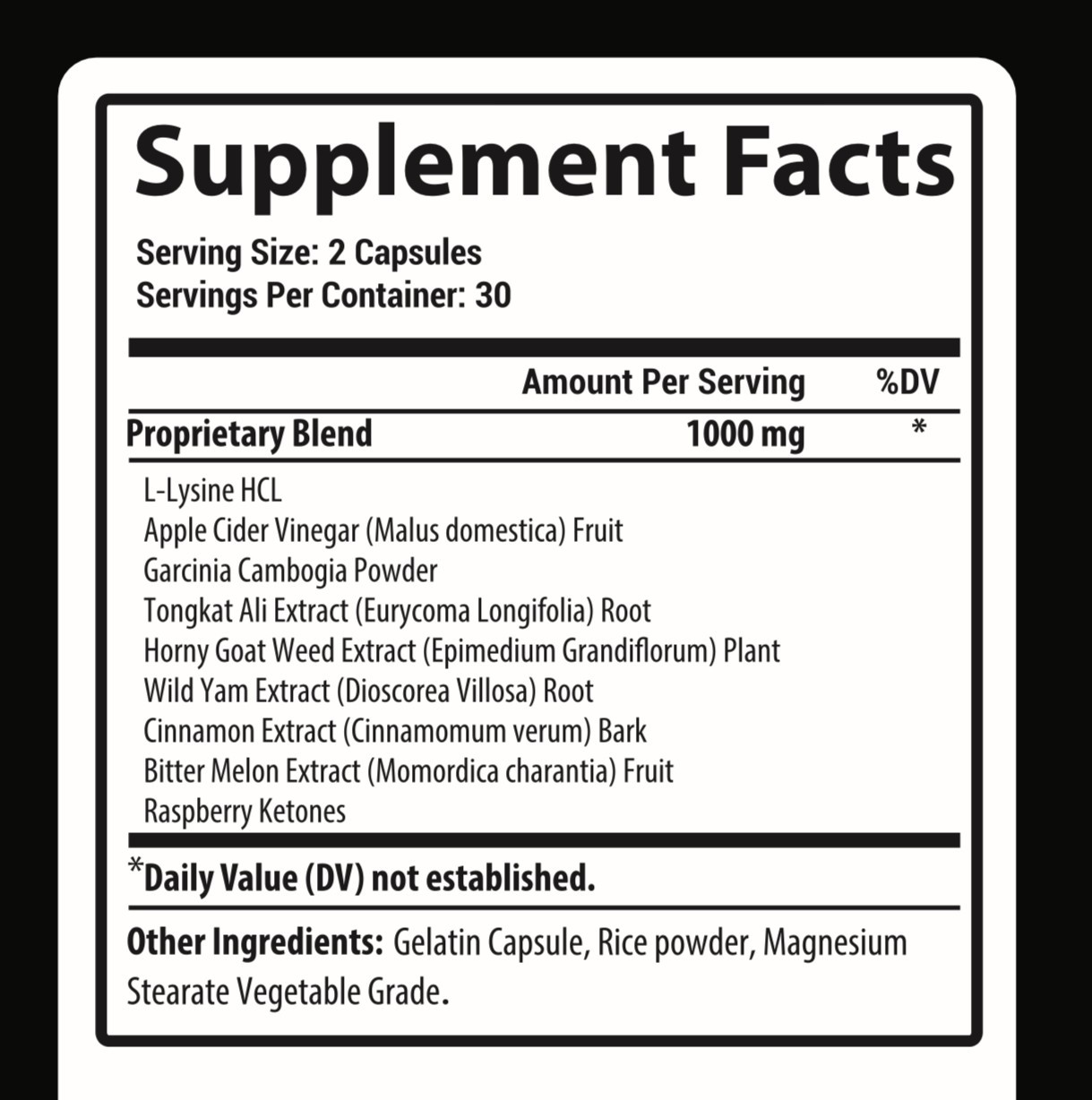Vital Pro Capsules, Vital Pro Male Performance Support Supplement (60 Capsules)