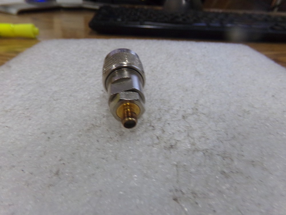 Amphenol Model: 901-294 Type N-SMA Adapter.