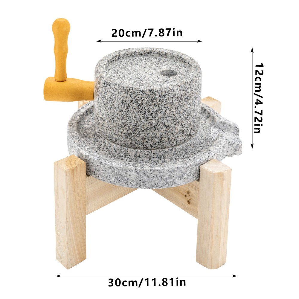 Household Mill Stone Paste Mill Grain Soy Corn Beans Mill Hand Stone Mill