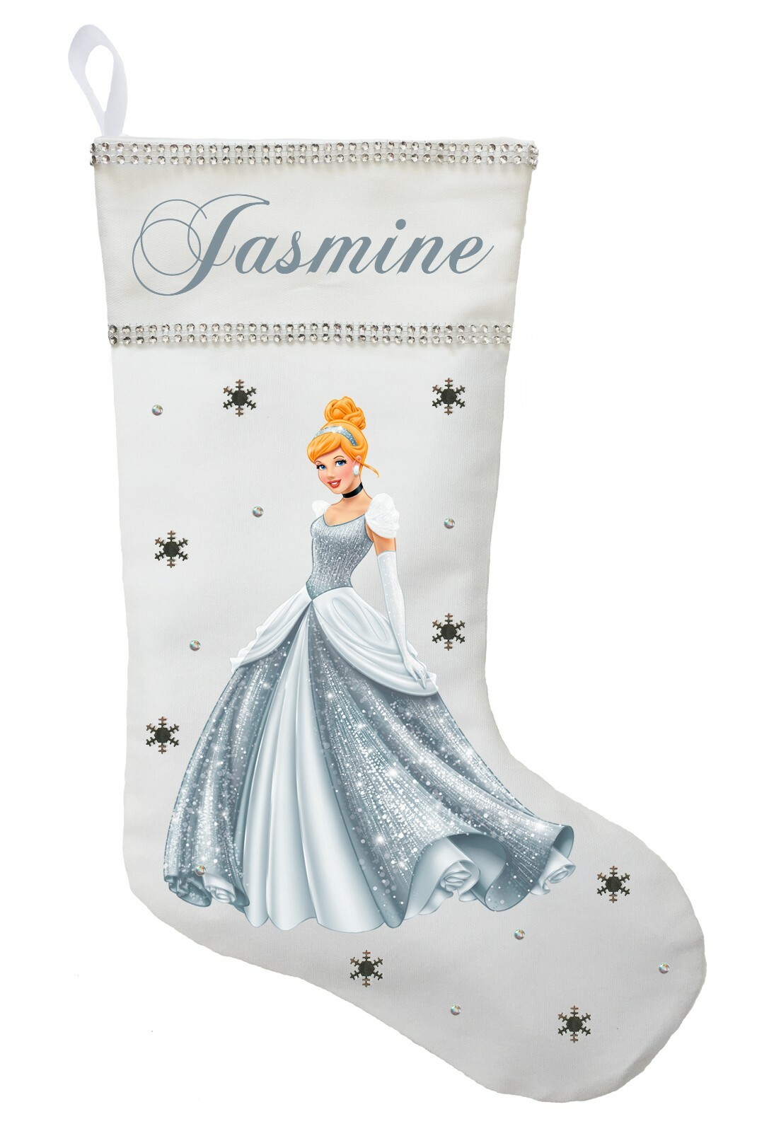 Cinderella Christmas Stocking, Custom Cinderella Christmas Stocking