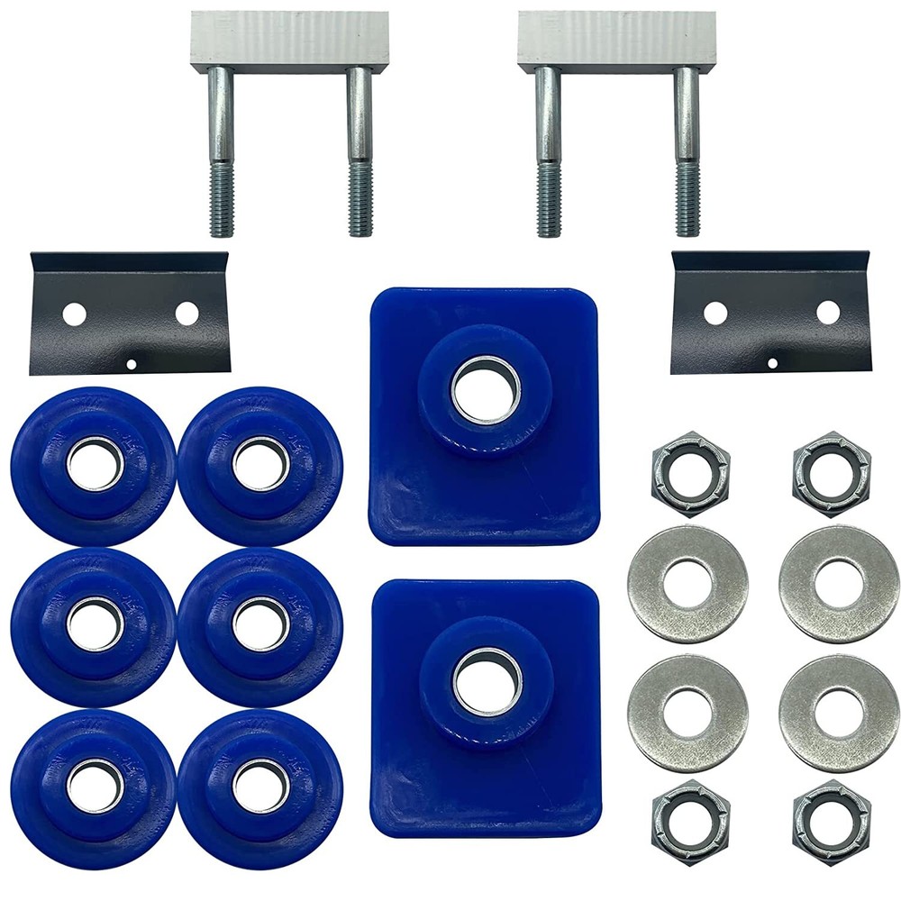 for Peterbilt 379 Hood Hinge Pivot Polyurethane Bushing Mount Bolt SET