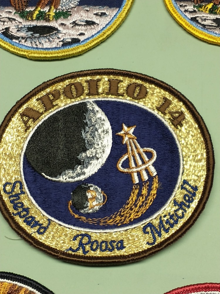 Apollo Lion Brothers Mission Patch Set