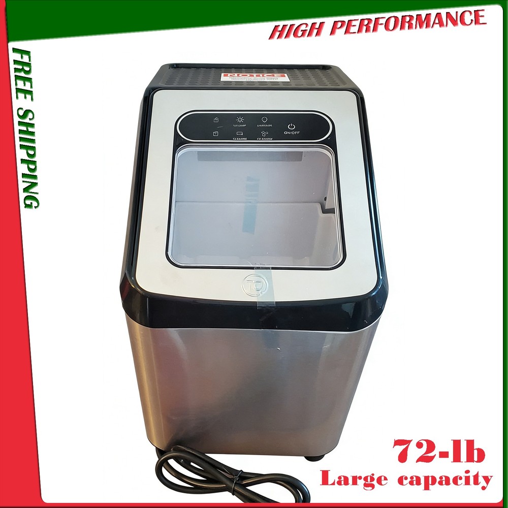 Large capacity Technique 72-lb Countertop Nugget Ice Maker Model 595