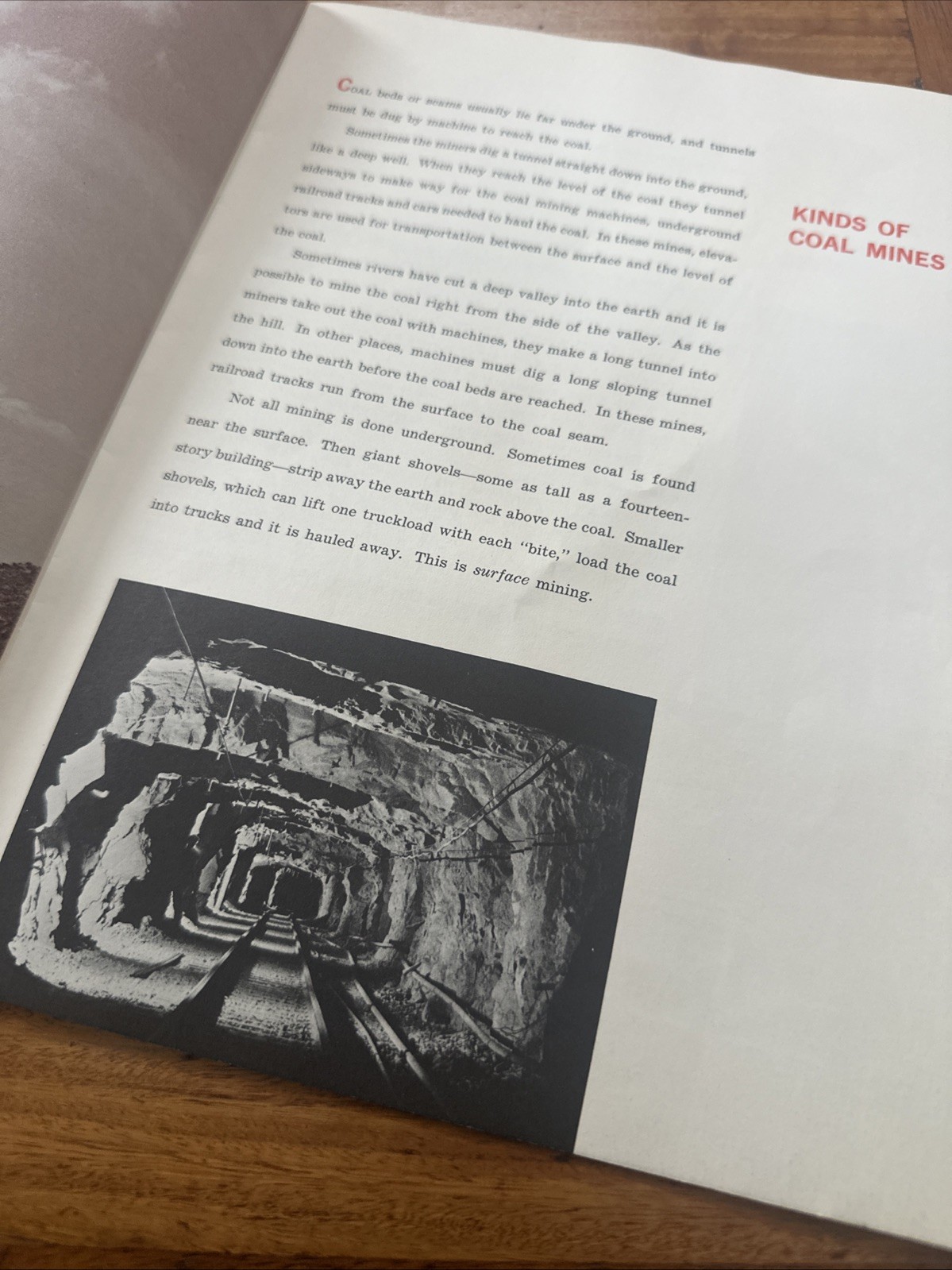 CLASS REPORT COAL by National Coal Association USA Vintage