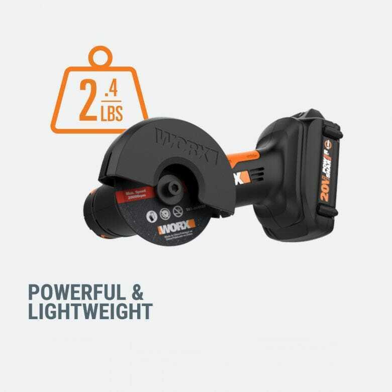 WX801L Worx 20V Powershare 3" Mini-Cutter