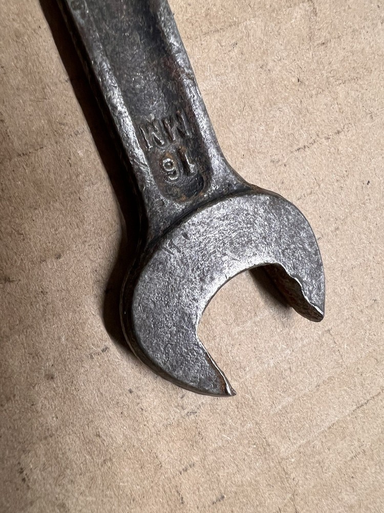 Vintage Superslim Toolkit Spanner 16 18mm