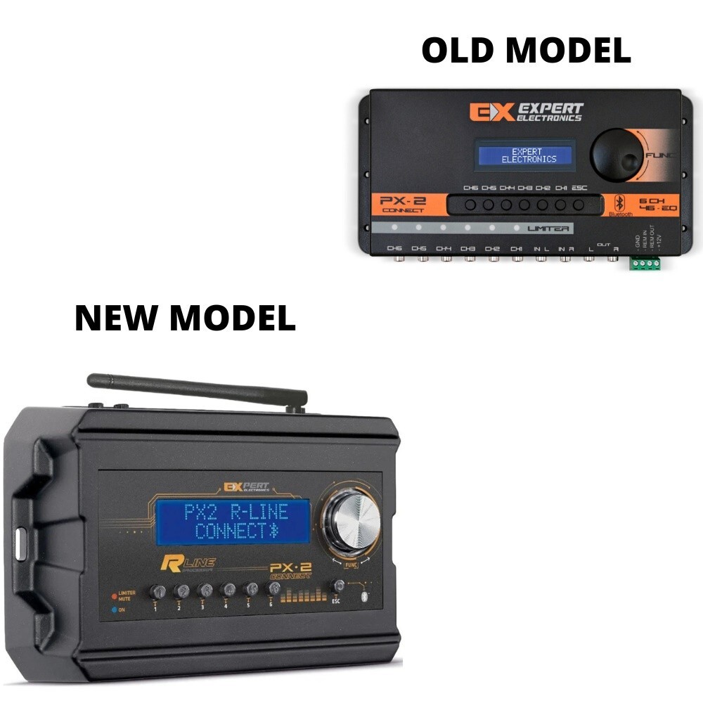 Expert Px-2 Connect Bluetooth Digital Audio Processor Banda Car Equalizer EQ