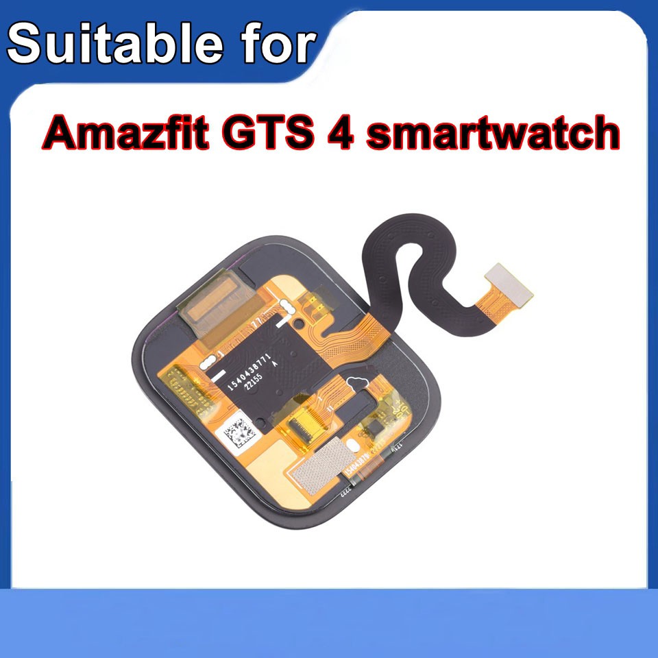 For Amazfit GTS 4 LCD Screen Digitizer Full Assembly Replacement