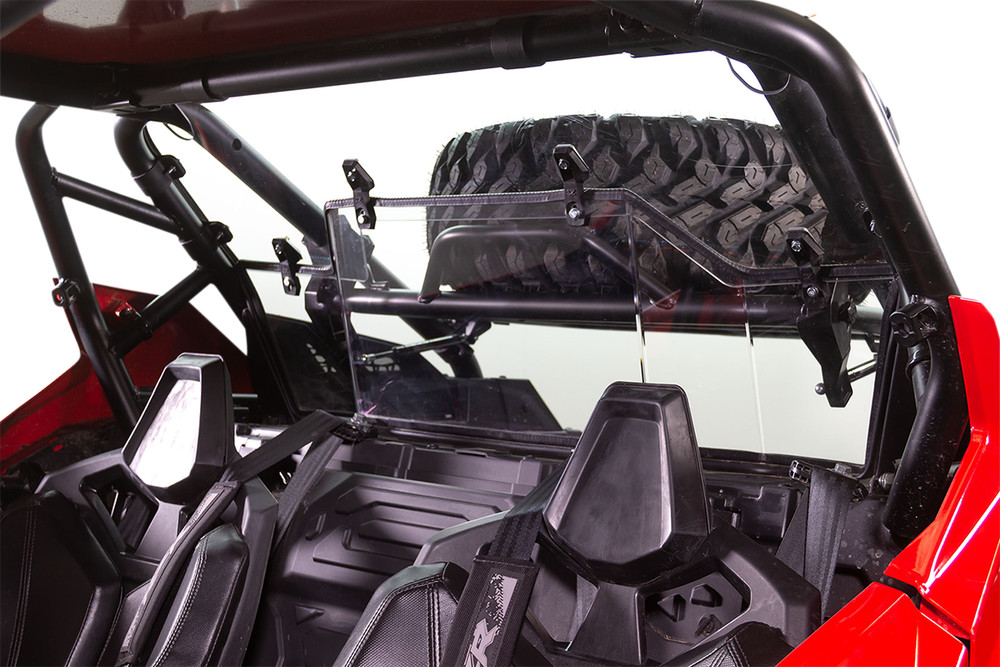 SEIZMIK Poly Rear Windshield 50-26104KIT Clear Durable Replacement