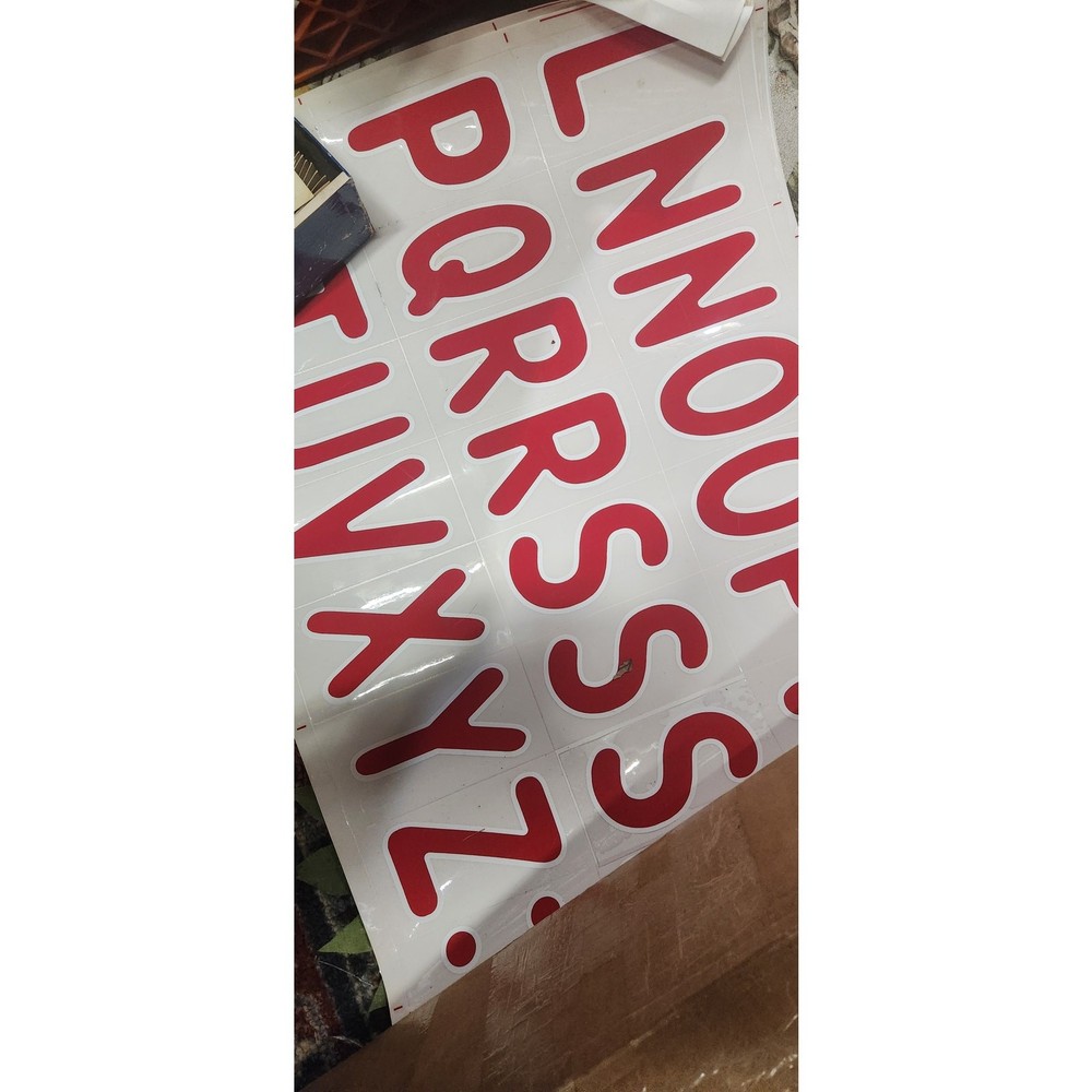 Window Letters Signage