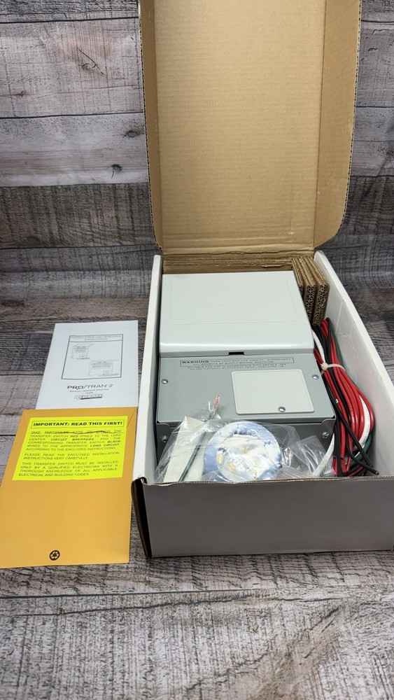 Reliance 506A Pro/Tran2 Manual Transfer Switch For Portable Generators