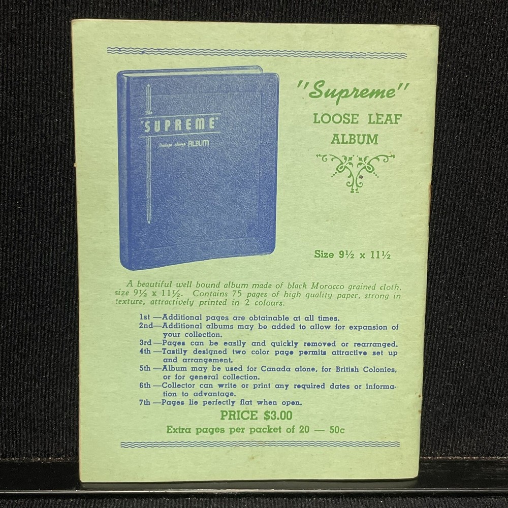 Philatopic Monthly Empire Stamp Company Collectors Booklet Vintage November 1946