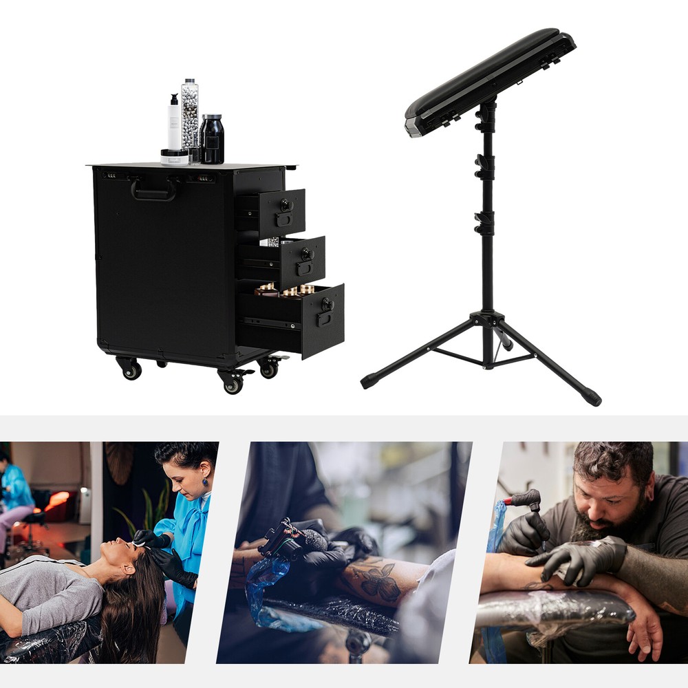 Cosmetic Storage Box Multi Function Makeup Case Rolling Luggage Suitcase 44.09lb