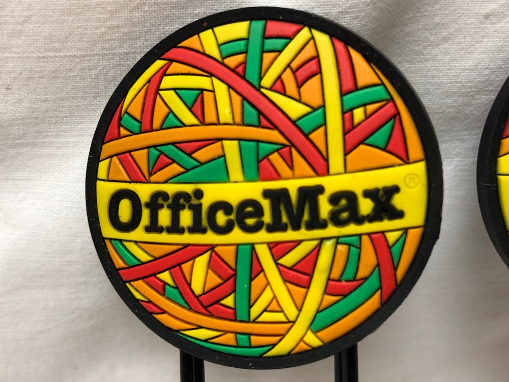 2 Office Max Book Marker Clips