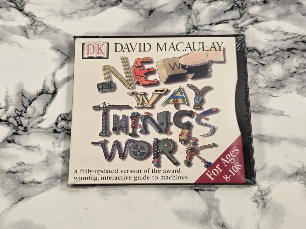 NEW - David Macaulay - The New Way Things Work (Software, PC) -- (Please Read)