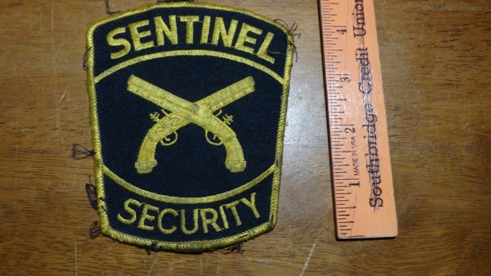 VINTAGE SENTINEL SECURITY FLORIDA   OBSOLETE  PATCH BX 11 #6