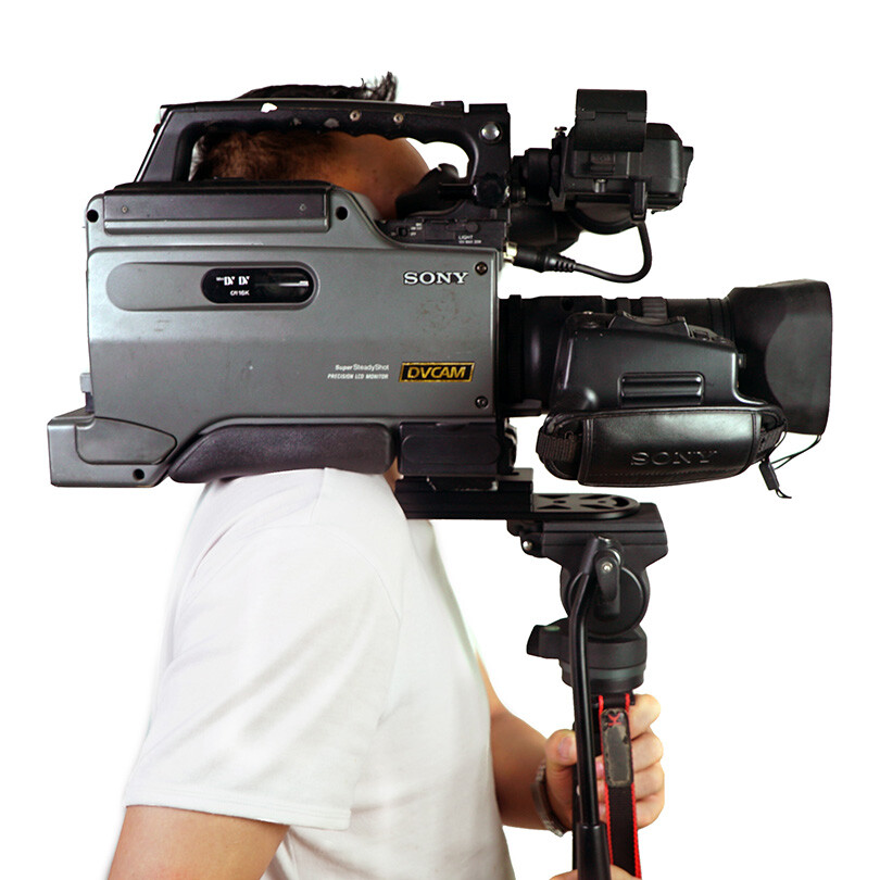 Lanparte Rotatable V Lock Quick Release Camera Plate for Sony ENG Camera Tripod