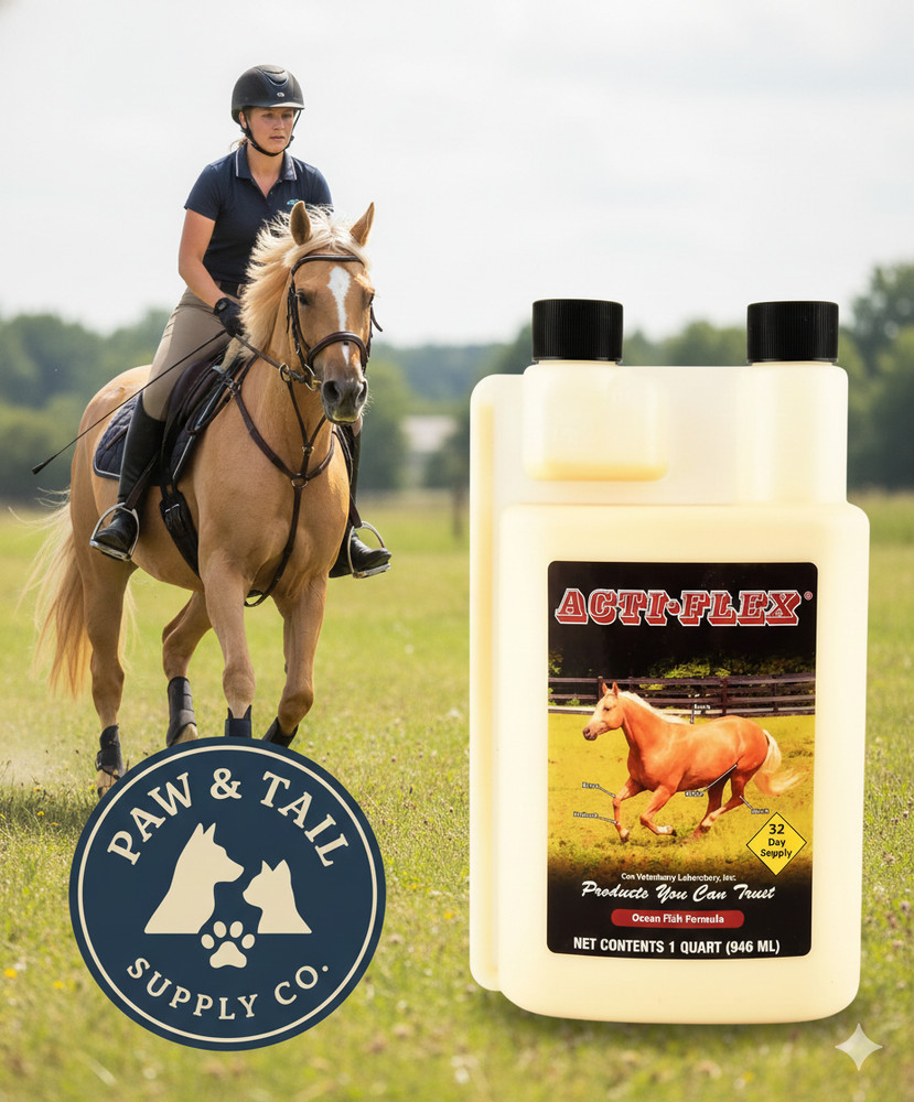 Cox Veterinary Acti-Flex Joint Compound Liquid Quart Horse Supplement 32 Day