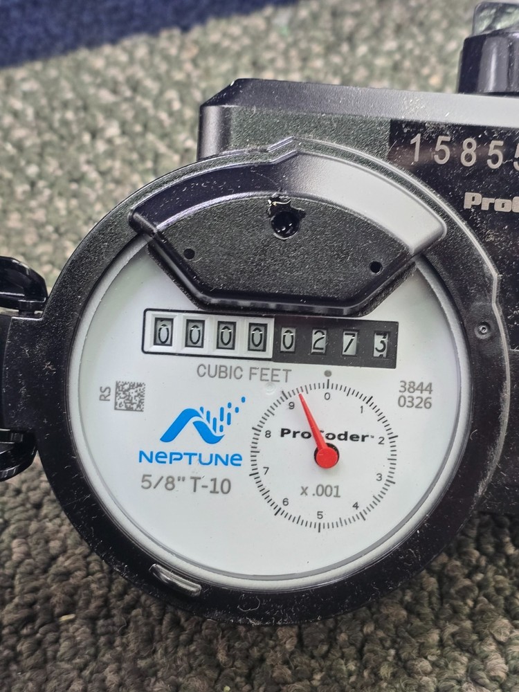 Neptune RP900M v4 ProCoder Digital Water Meter E-Coder RPW2F11 For 5/8" T-10
