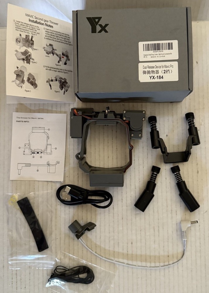 Dual Release Dropping Device For Mavic Pro