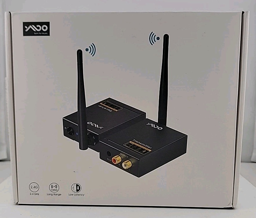 ABO YMOO 2.4Ghz Wireless Audio Transmitter/Reciever HiFI Audio