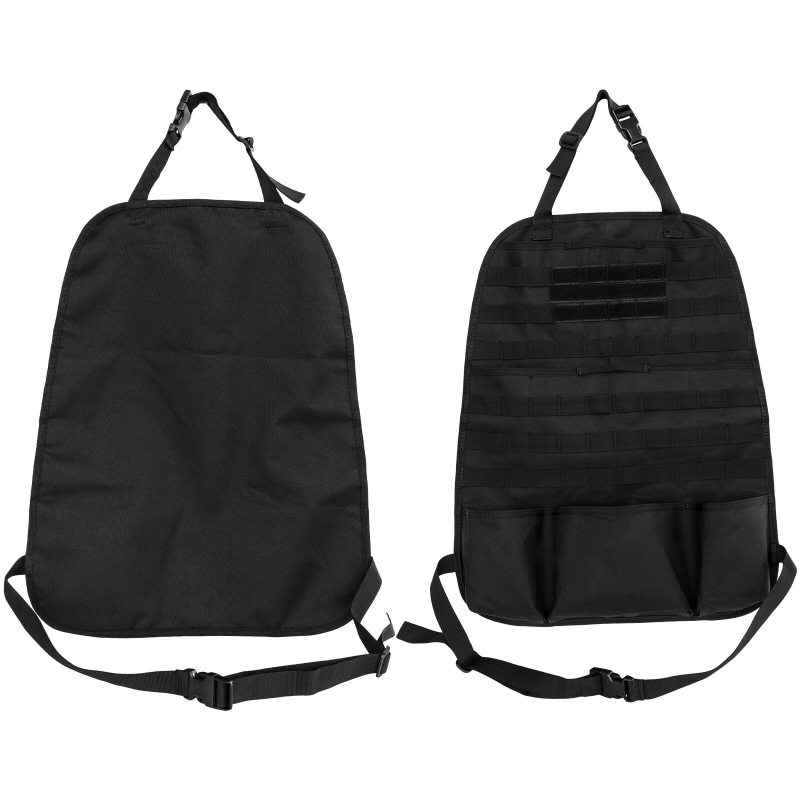 Tactical MOLLE Truck Seat Back Organizer - Car Cover Panel Vehicle Storage Bag
