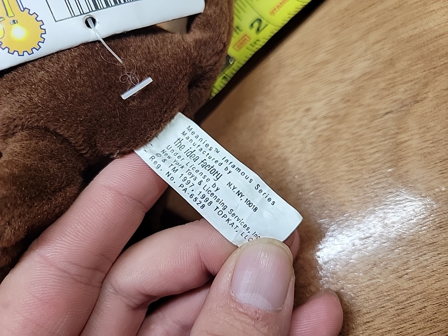 Meanie Beanie Babies Vintage Infamous Series BUDDY Bill Clinton's Dog Lewinsky