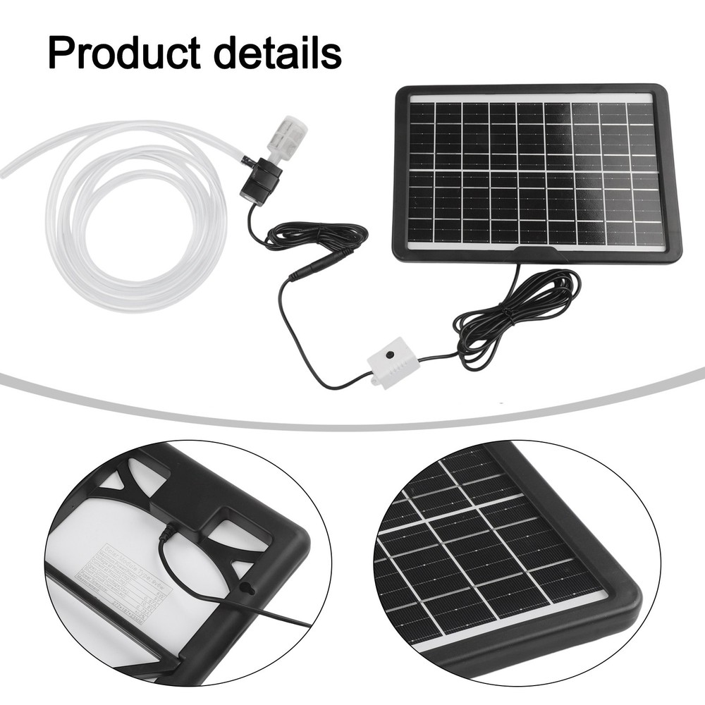 Energy Efficient Solar Panel Powered Submersible Pump for Aquatic Environments