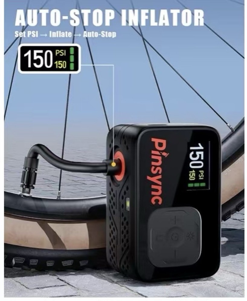 Mini Electric Bike Pump