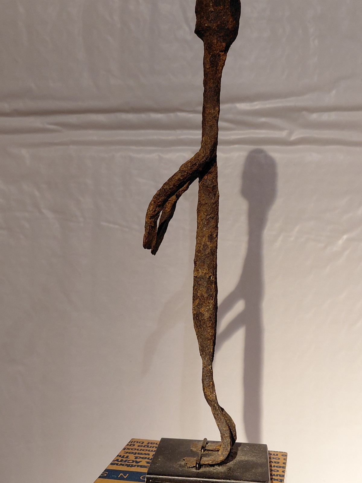 Rare African Dogon Standing Iron Figure